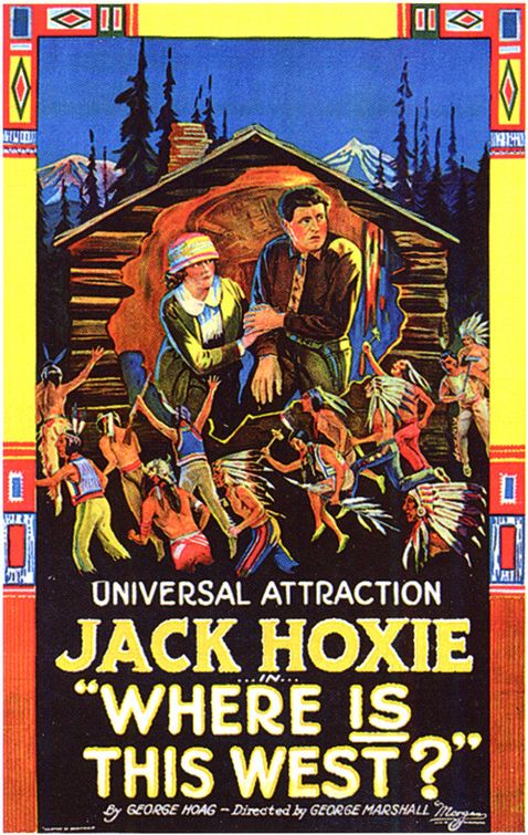 the movie poster: Where Is This West? (1923)