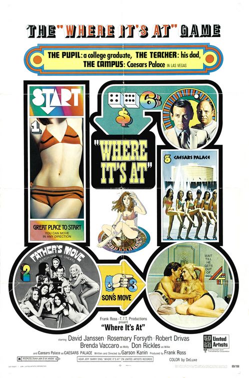 the movie poster: Where It's At (1969)