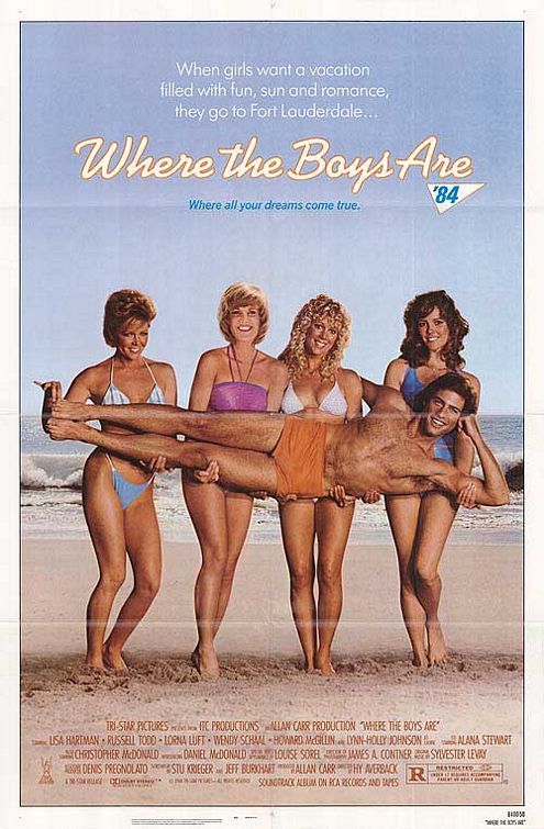 the movie poster: Where the Boys Are '84 (1984)