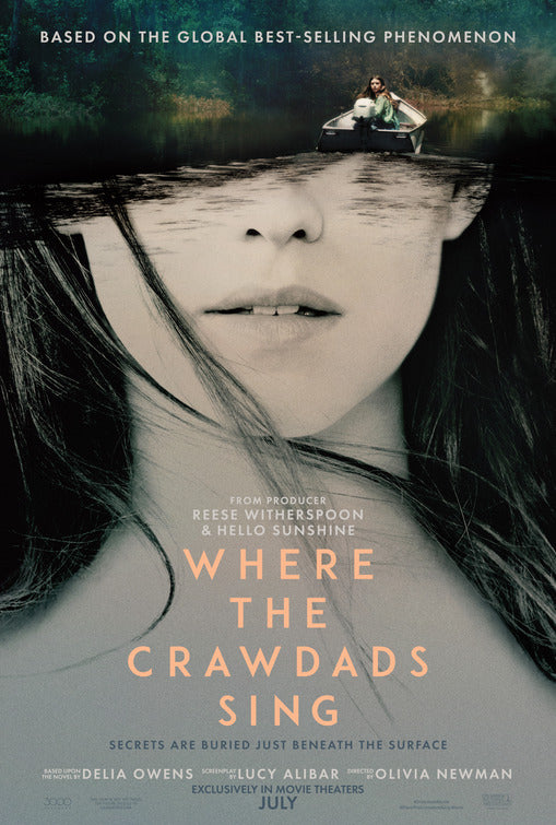 1000 piece jigsaw puzzle for the movie poster: Where the Crawdads Sing (2022)