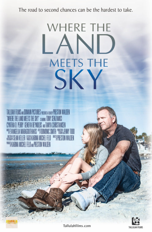 1000 piece jigsaw puzzle for the movie poster: Where the Land Meets the Sky (2021)