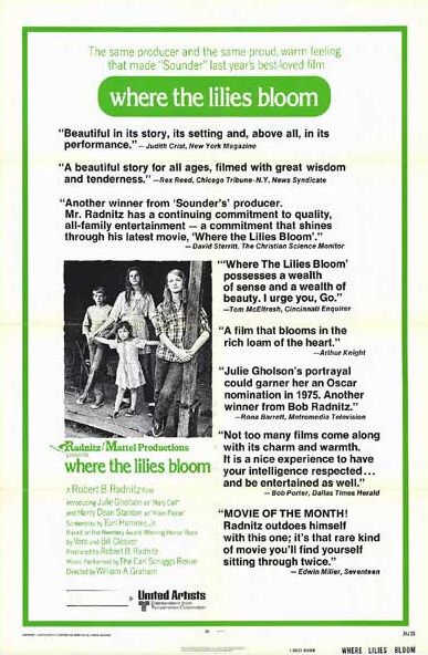 the movie poster: Where the Lilies Bloom (1974)