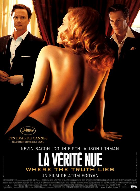 the movie poster: Where the Truth Lies (2005) ver2