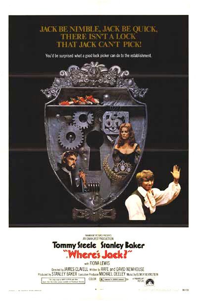 the movie poster: Where's Jack? (1969)