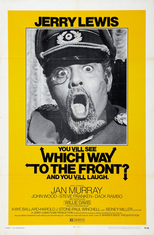 the movie poster: Which Way to the Front? (1970)