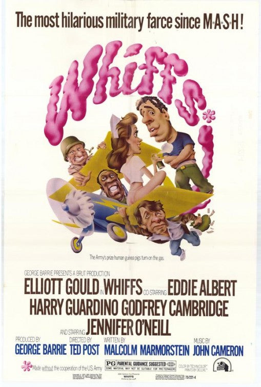 1000 piece jigsaw puzzle for the movie poster: Whiffs (1975)
