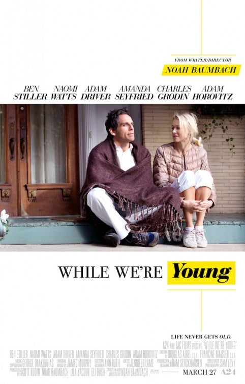 1000 piece jigsaw puzzle for the movie poster: While We're Young (2015)