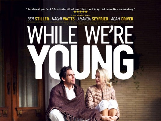 1000 piece jigsaw puzzle for the movie poster: While We're Young (2015) ver2