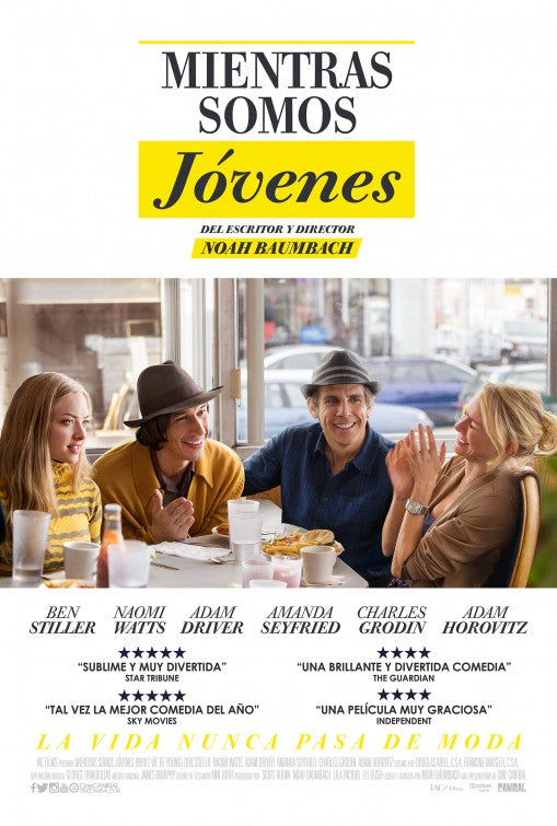 1000 piece jigsaw puzzle for the movie poster: While We're Young (2015) ver6