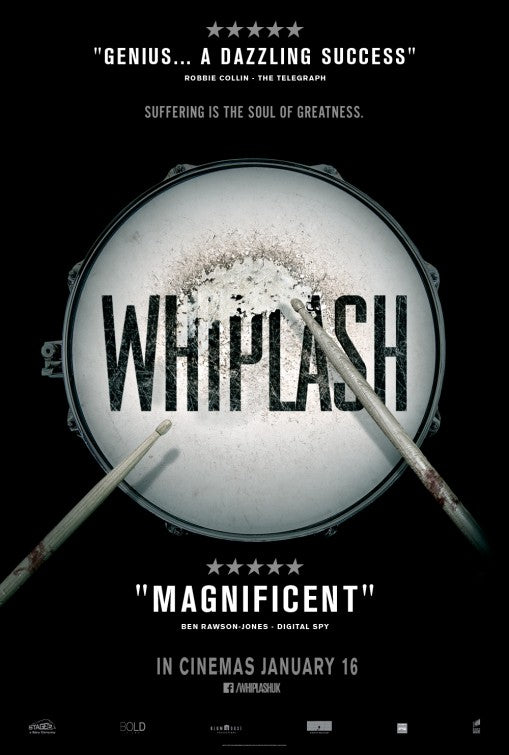 1000 piece jigsaw puzzle for the movie poster: Whiplash (2014) ver4