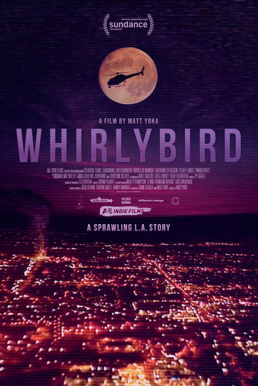 1000 piece jigsaw puzzle for the movie poster: Whirlybird (2021)