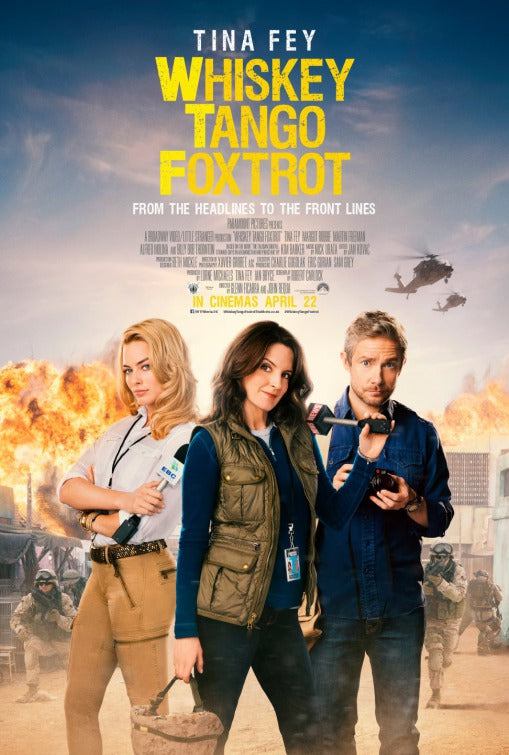 1000 piece jigsaw puzzle for the movie poster: Whiskey Tango Foxtrot (2016) ver2
