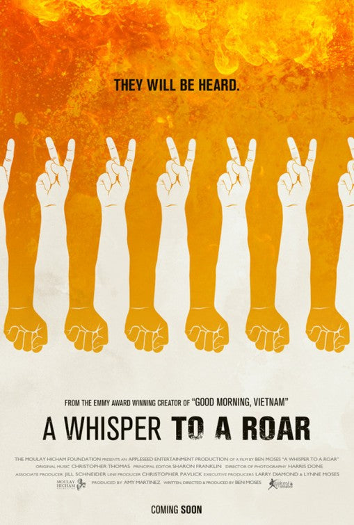 1000 piece jigsaw puzzle for the movie poster: A Whisper to a Roar (2012)