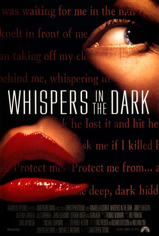 the movie poster: Whispers in the Dark (1992)