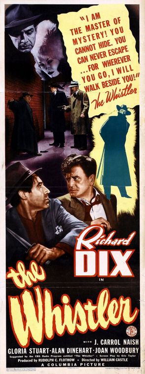 the movie poster: The Whistler (1944)