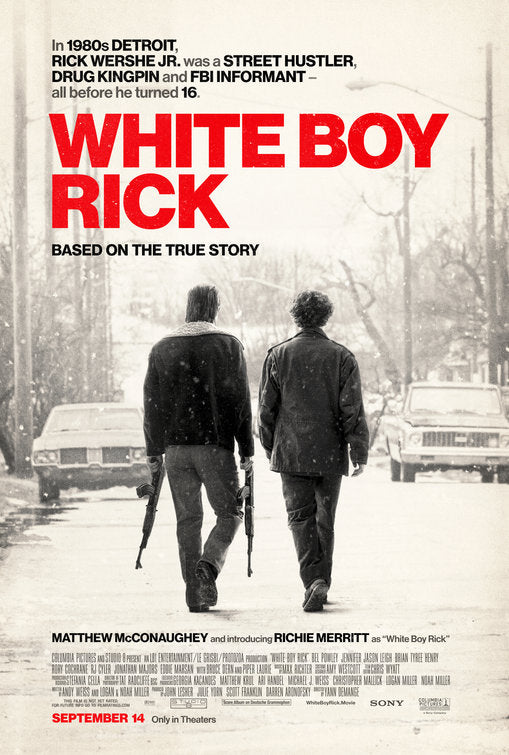 1000 piece jigsaw puzzle for the movie poster: White Boy Rick (2018) ver2