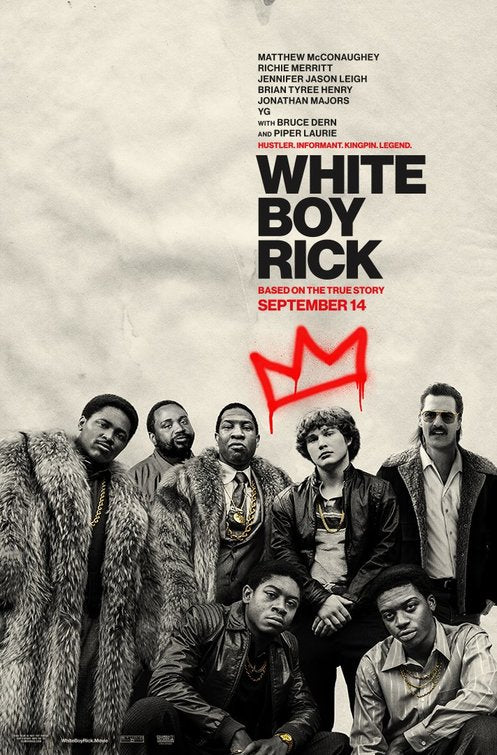 1000 piece jigsaw puzzle for the movie poster: White Boy Rick (2018) ver3