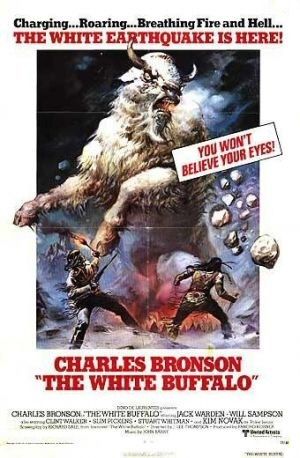 the movie poster: The White Buffalo (1977)