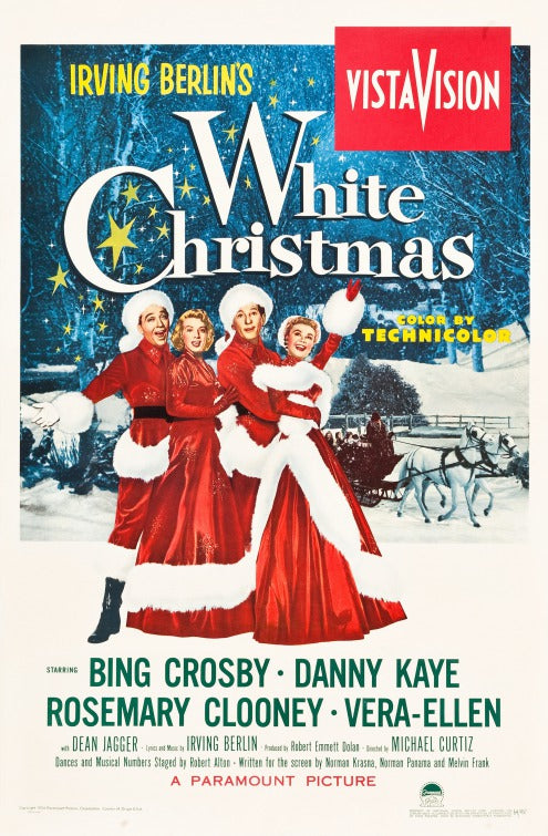 1000 piece jigsaw puzzle for the movie poster: White Christmas (1954)