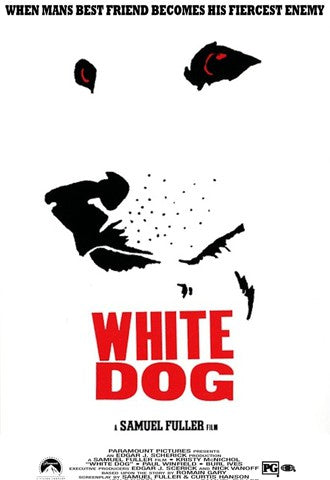 1000 piece jigsaw puzzle for the movie poster: White Dog (1982)