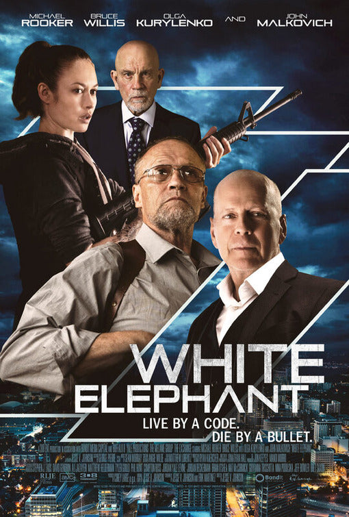 1000 piece jigsaw puzzle for the movie poster: White Elephant (2022)