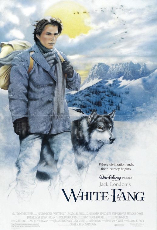 the movie poster: White Fang (1991)
