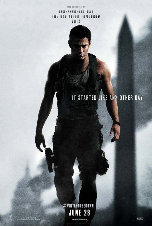 1000 piece jigsaw puzzle for the movie poster: White House Down (2013) ver4