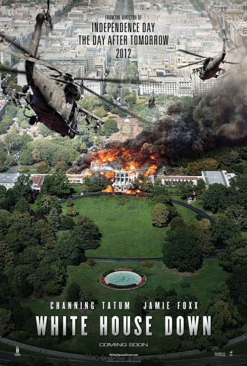 1000 piece jigsaw puzzle for the movie poster: White House Down (2013) ver6