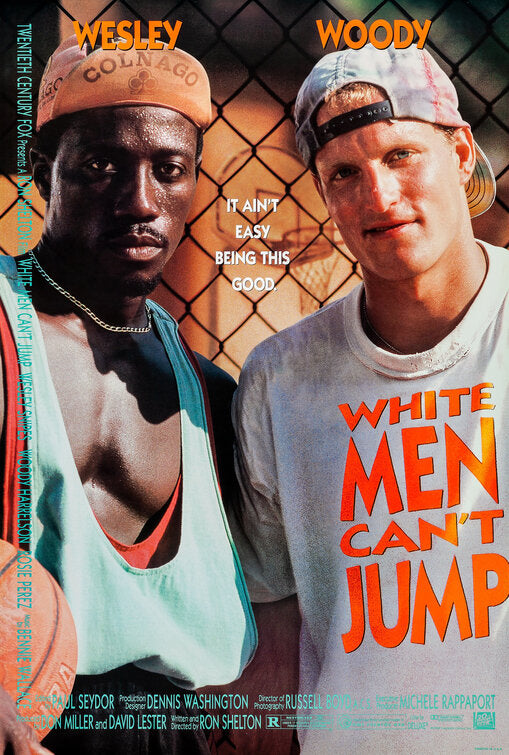 the movie poster: White Men Can't Jump (1992)