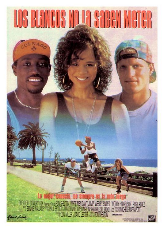 the movie poster: White Men Can't Jump (1992) ver2