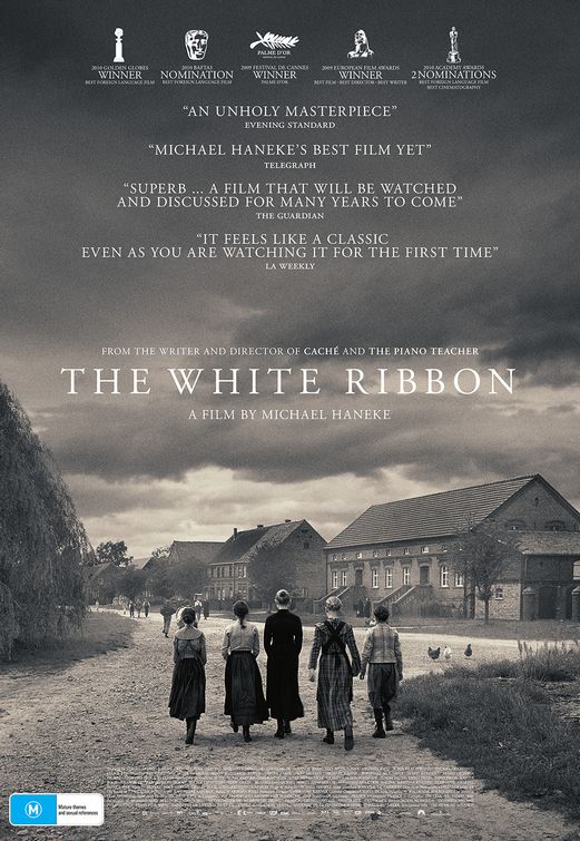 1000 piece jigsaw puzzle for the movie poster: The White Ribbon (2009) ver3