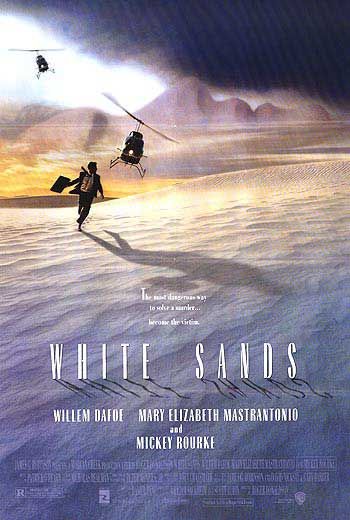 the movie poster: White Sands (1992) ver2