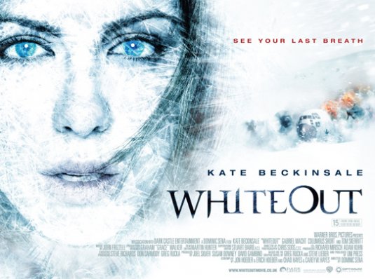 1000 piece jigsaw puzzle for the movie poster: Whiteout (2009) ver4