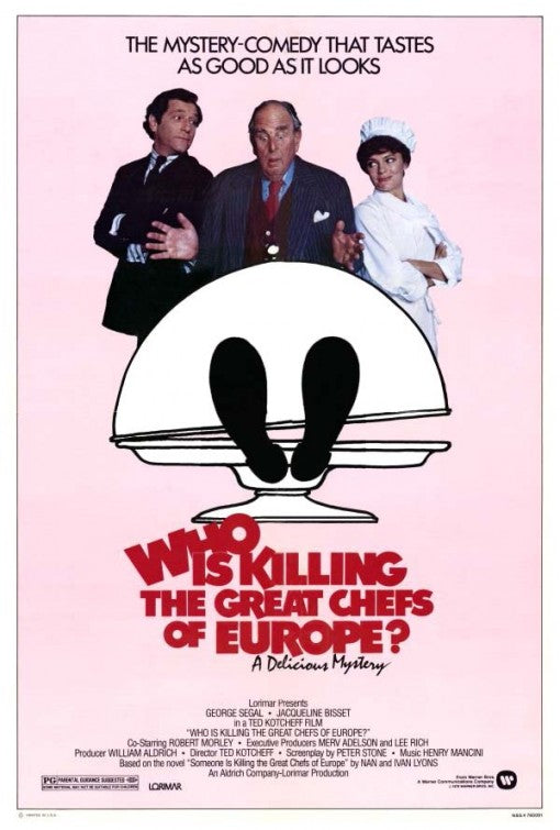 1000 piece jigsaw puzzle for the movie poster: Who Is Killing the Great Chefs of Europe? (1978)