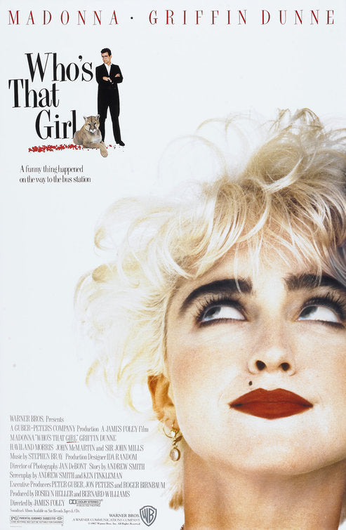 the movie poster: Who's That Girl? (1987)