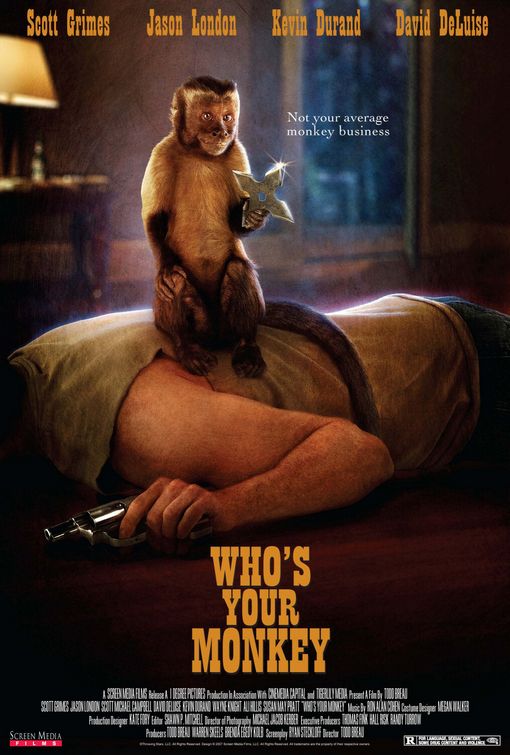the movie poster: Who's Your Monkey (2008) ver2
