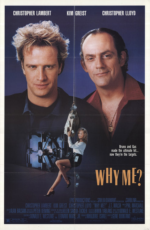 1000 piece jigsaw puzzle for the movie poster: Why Me? (1990)