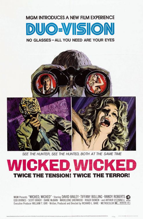 1000 piece jigsaw puzzle for the movie poster: Wicked, Wicked (1973)