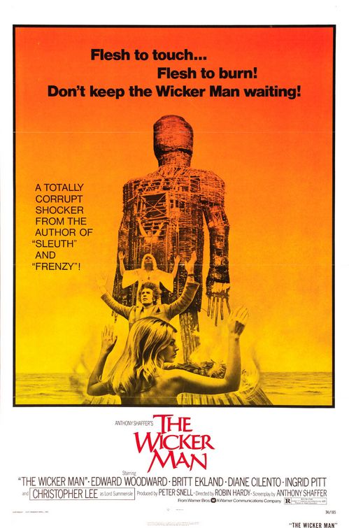 the movie poster: Wicker Man (1973) ver2