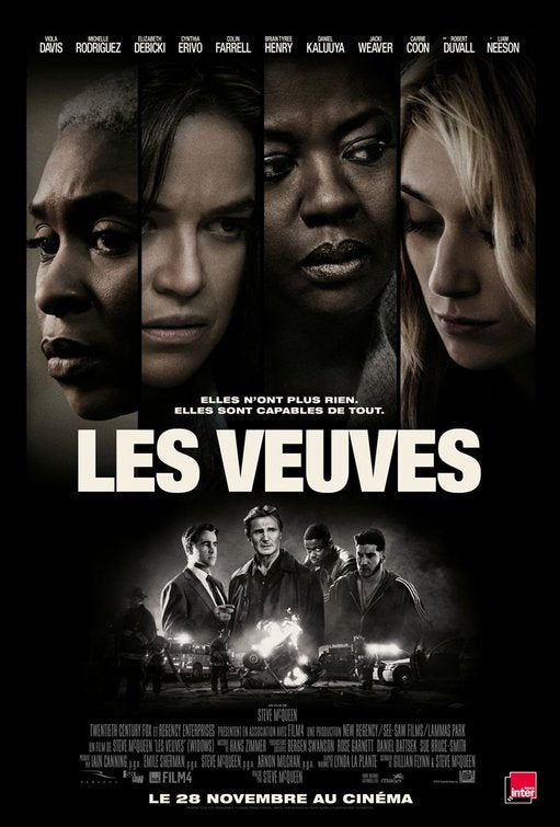 1000 piece jigsaw puzzle for the movie poster: Widows (2018) ver2