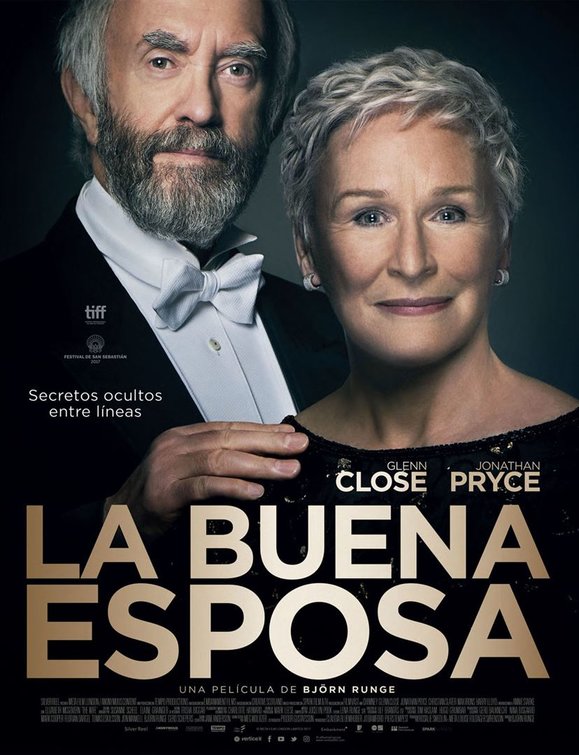1000 piece jigsaw puzzle for the movie poster: The Wife (2018) ver2
