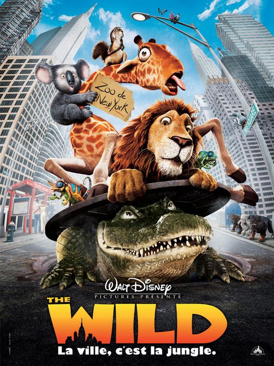 the movie poster: The Wild (2006)