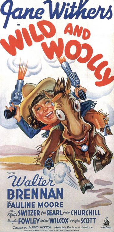 the movie poster: Wild and Woolly (1937)