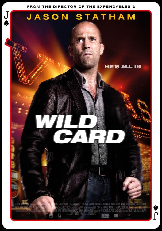 1000 piece jigsaw puzzle for the movie poster: Wild Card (2015) ver2