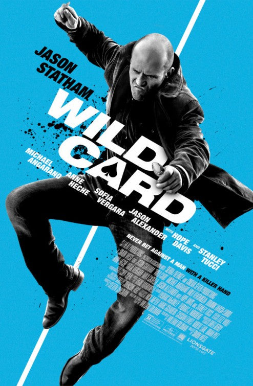 1000 piece jigsaw puzzle for the movie poster: Wild Card (2015) ver4