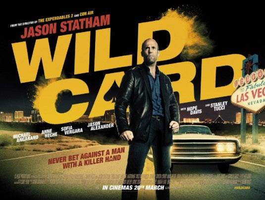 1000 piece jigsaw puzzle for the movie poster: Wild Card (2015) ver5