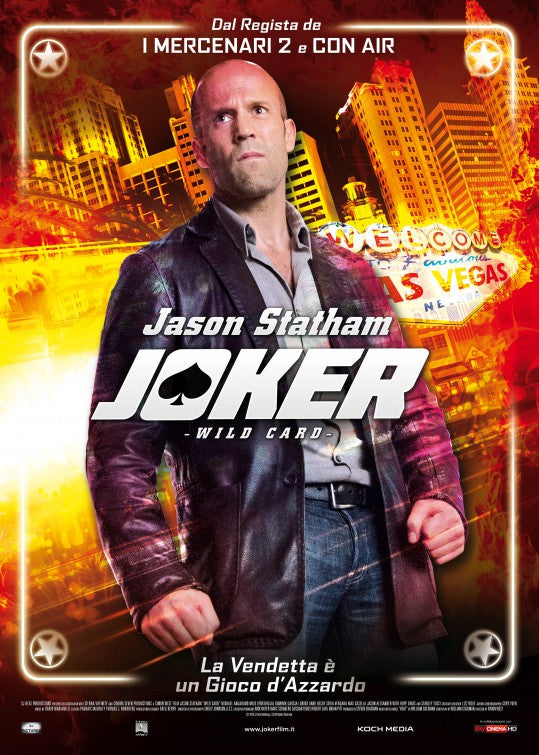1000 piece jigsaw puzzle for the movie poster: Wild Card (2015) ver6