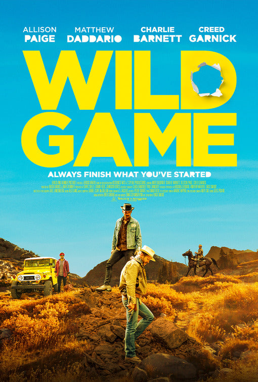 1000 piece jigsaw puzzle for the movie poster: Wild Game (2021)