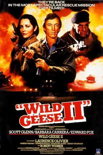 the movie poster: Wild Geese II (1985)