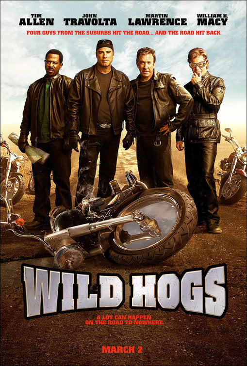 the movie poster: Wild Hogs (2007)